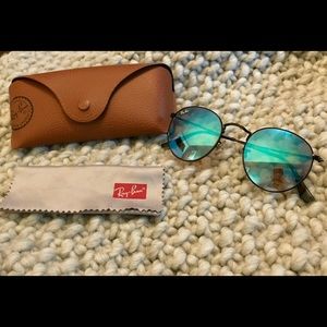 round flash lenses gradient